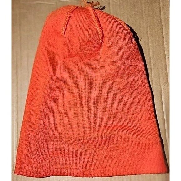 Fuse Stocking Cap Beanie Dear Pom Pom Orange - Picture 7 of 10